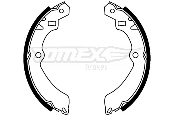 TOMEX Brakes Bremsbackensatz